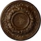 Ekena Millwork Odessa Ceiling Medallion (Fits Canopies up to 2 1/2"), 7 1/2"OD x 1 1/8"P, Root Beer Crackle CM07ODRBC - alternate 1
